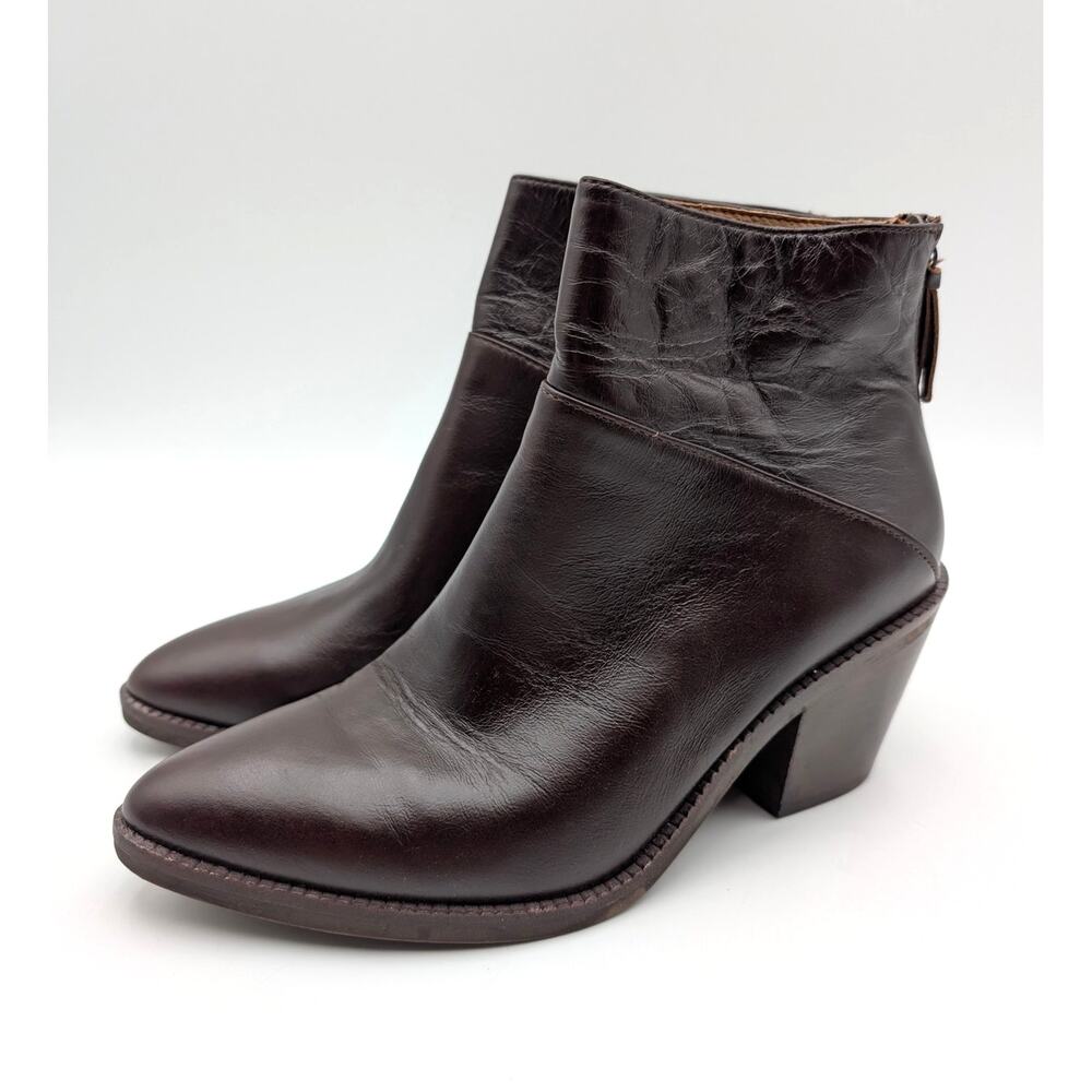 Sofft Water Resistant Marley Bootie Women's Dark Brown Size US7.5M EU38